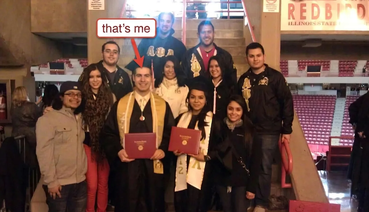 ISU graduation pic